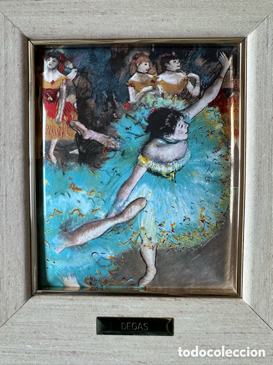Otros objetos de arte: Cuadro pintado sobre esmalte - Foto 2