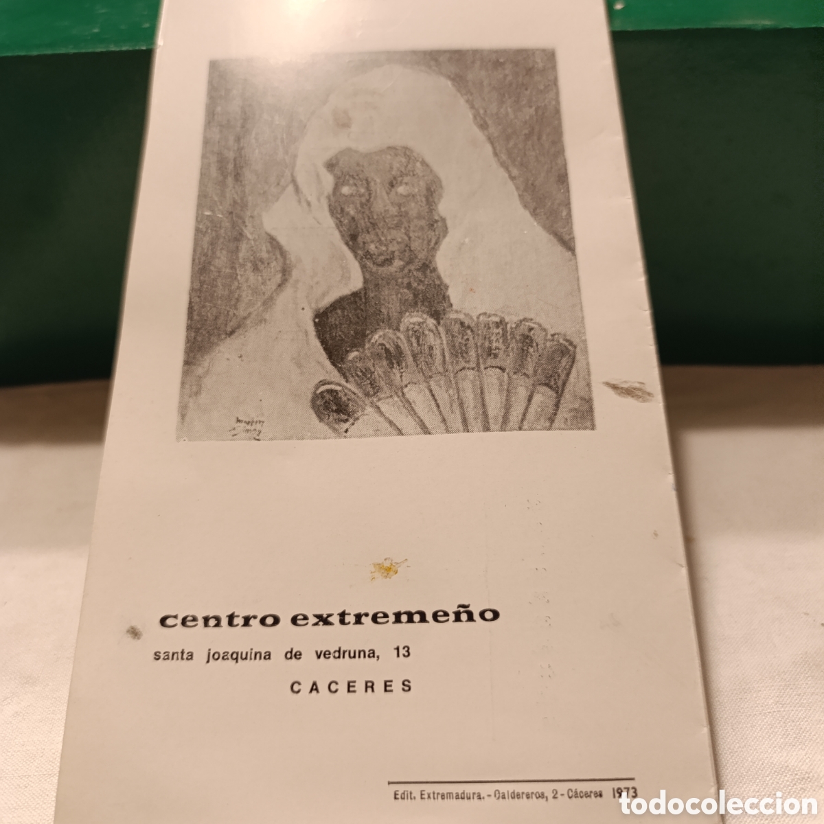 Otros objetos de arte: MARTIN SIMON,1973, EXPOSICION C&Aacute;CERES,PROGRAMA CATALOGO - Foto 3
