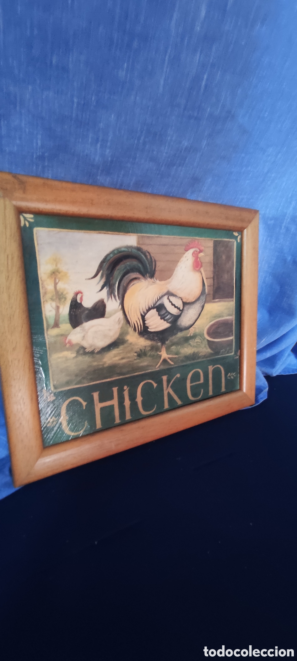 Otros objetos de arte: Cuadro enmarcado Chicken - Foto 6