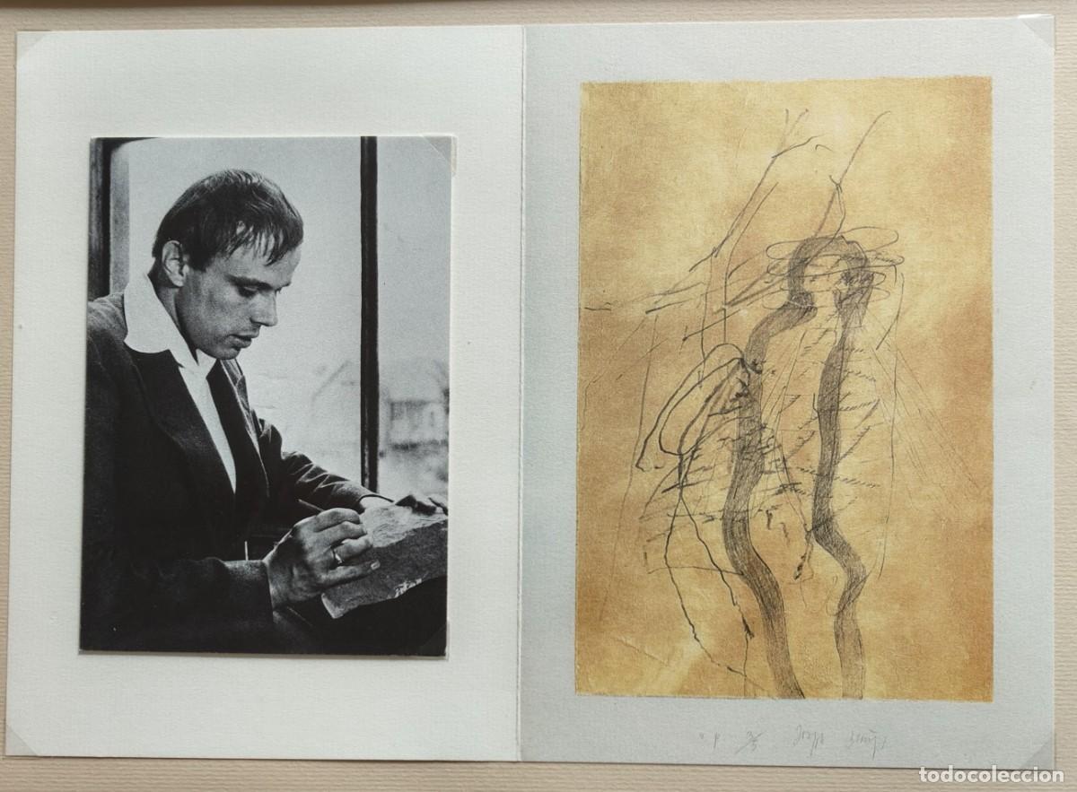 Otros objetos de arte: Joseph Beuys: 2 invitaciones / 1987-8 - Foto 3