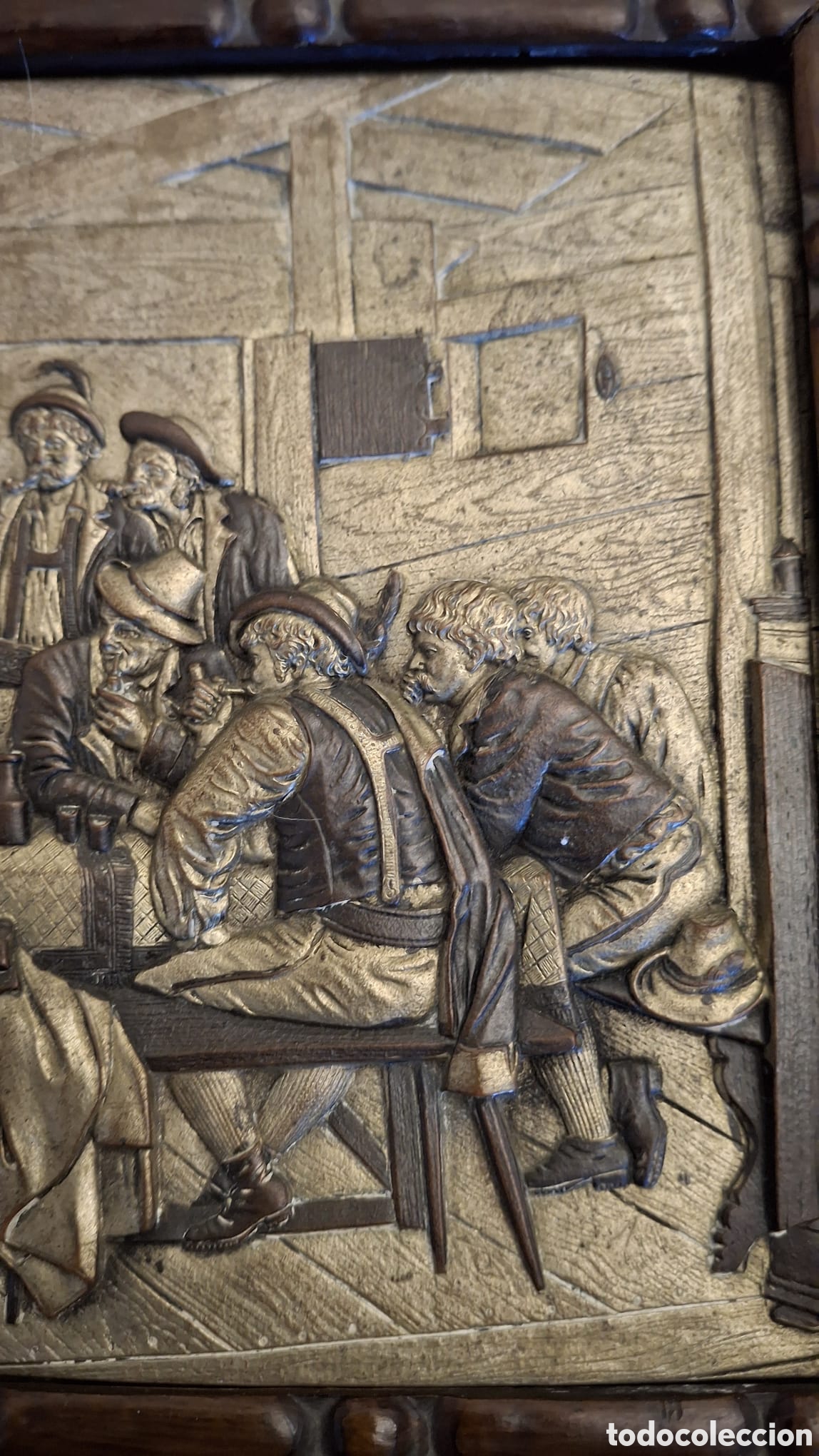 Otros objetos de arte: Bajorelieve escena Austriaca - Foto 2