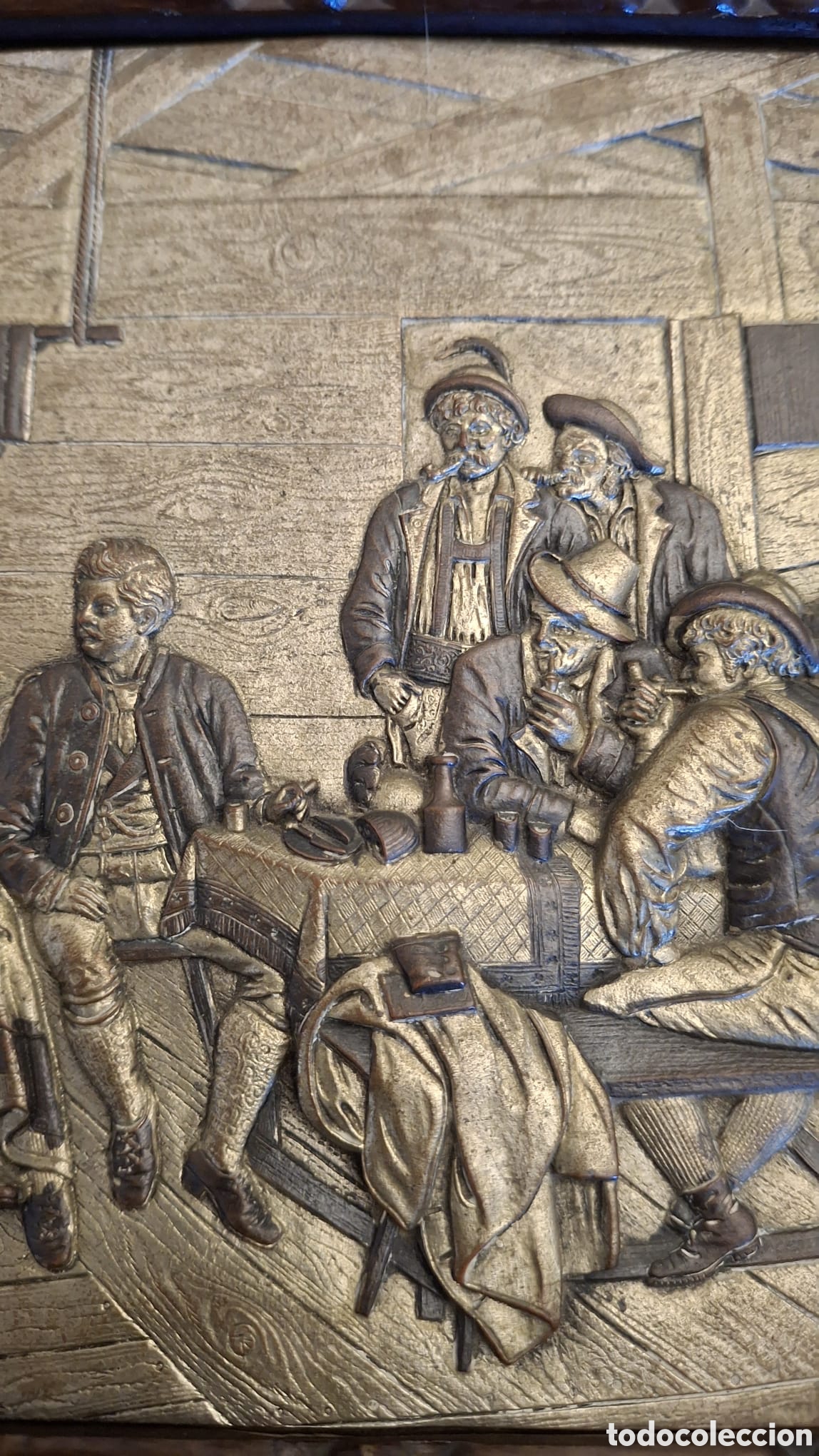 Otros objetos de arte: Bajorelieve escena Austriaca - Foto 3