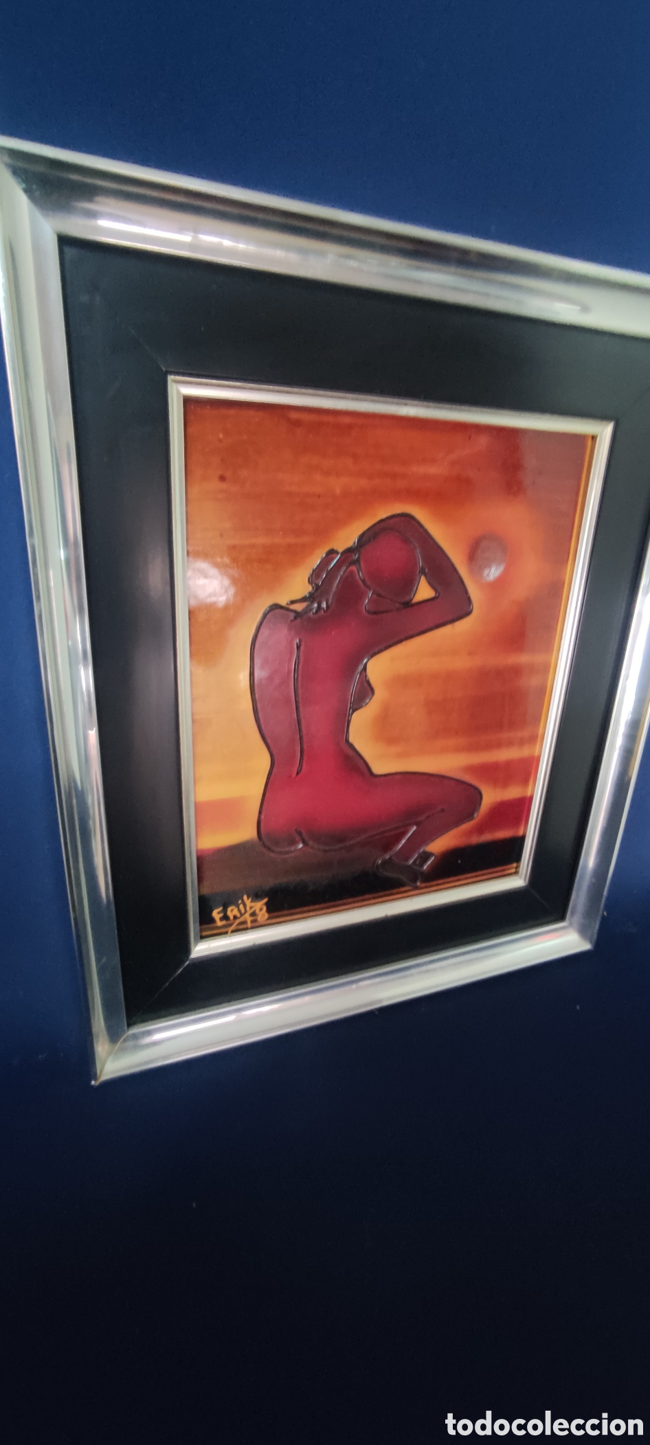 Otros objetos de arte: Cuadro original firmado ERIK78 - Foto 2