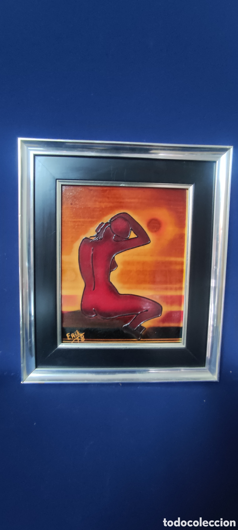 Otros objetos de arte: Cuadro original firmado ERIK78 - Foto 3