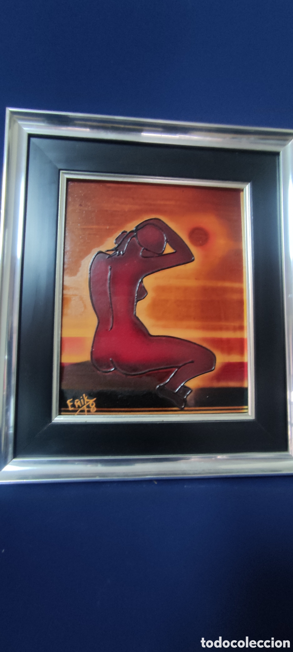 Otros objetos de arte: Cuadro original firmado ERIK78 - Foto 4