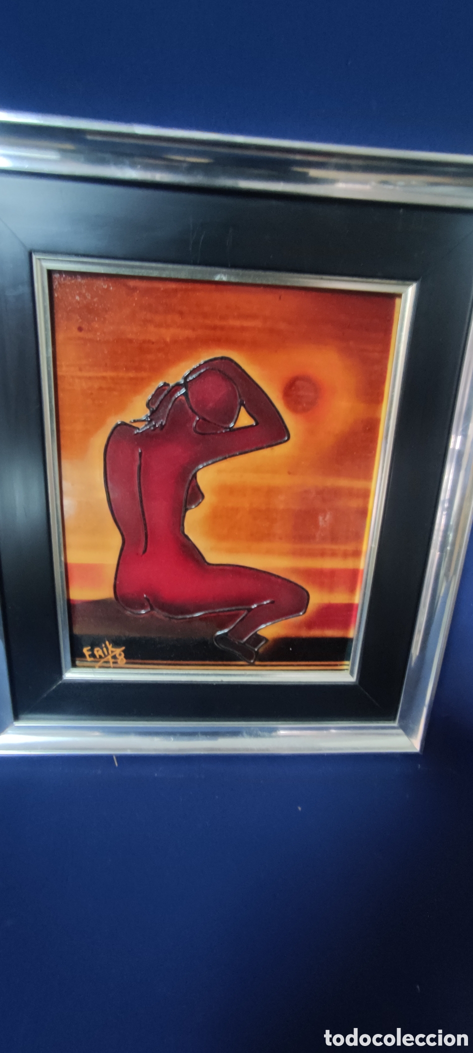 Otros objetos de arte: Cuadro original firmado ERIK78 - Foto 8