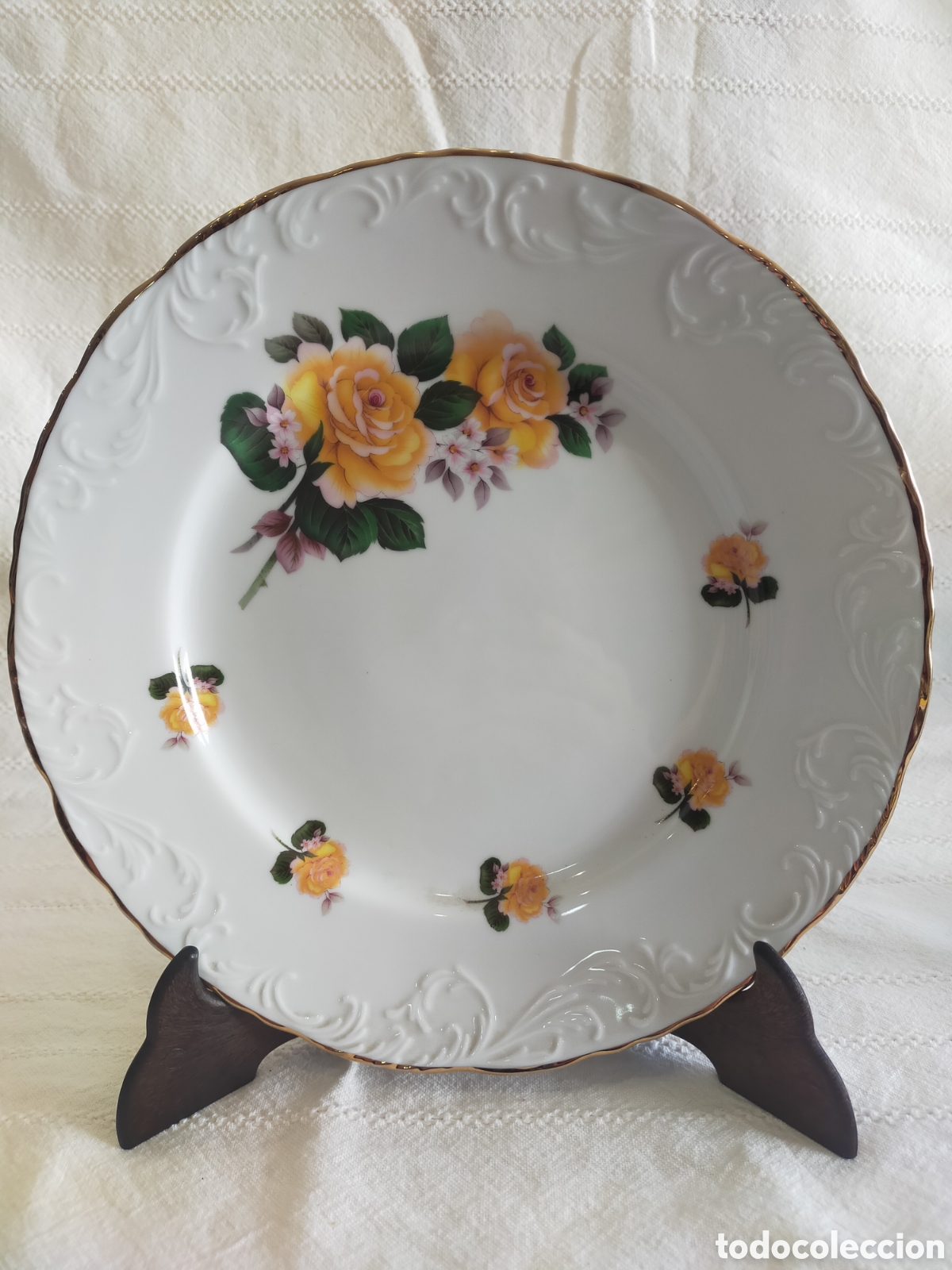 Otros objetos de arte: Plato de porcelana Limogges - Foto 1