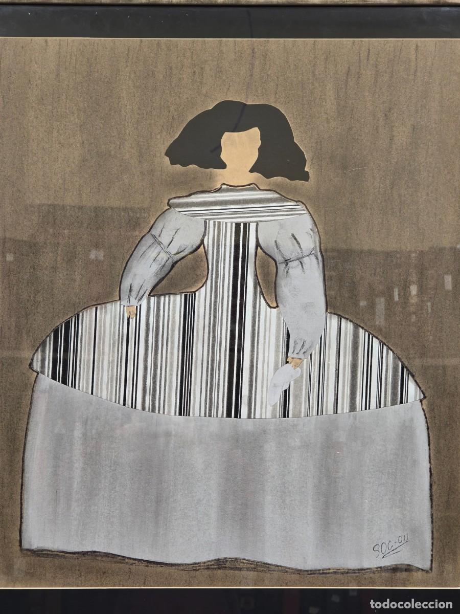 Otros objetos de arte: Cuadro Menina - SOC-011 - Foto 2