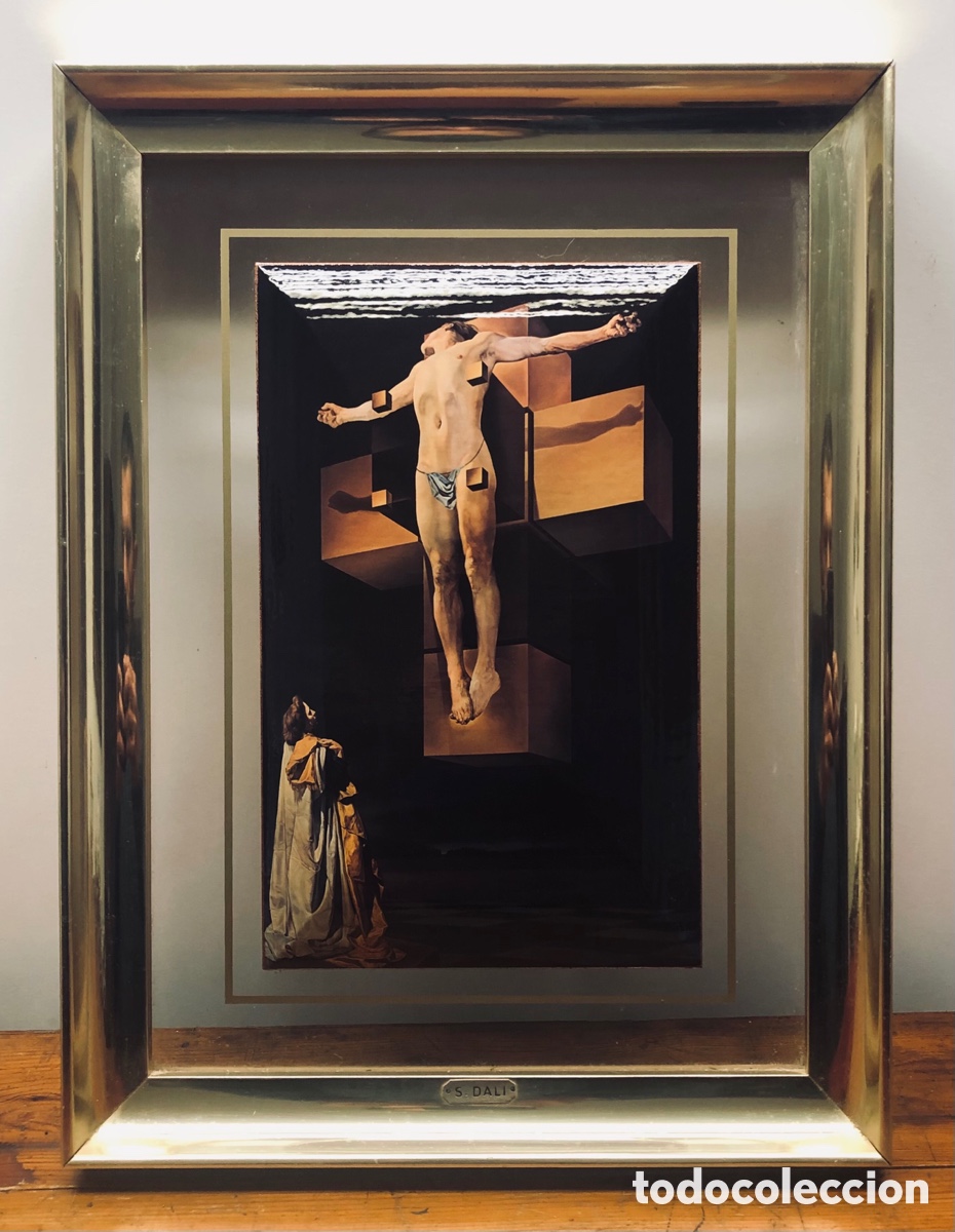 Otros Objetos de Arte: Esmalte Salvador Dal&iacute; &bull; Crucifixi&oacute;n &bull; Original de la Fundaci&oacute;n Gala - Salvador Dal&iacute; Figueras &bull; sell&oacute;