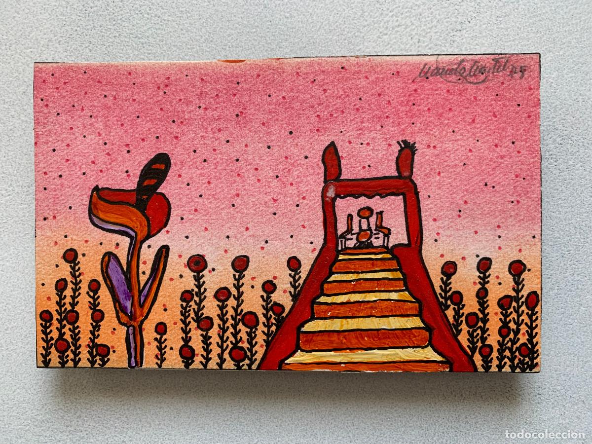 Otros objetos de arte: Obra de Manuel Marteles (10x16 cm) - Foto 1