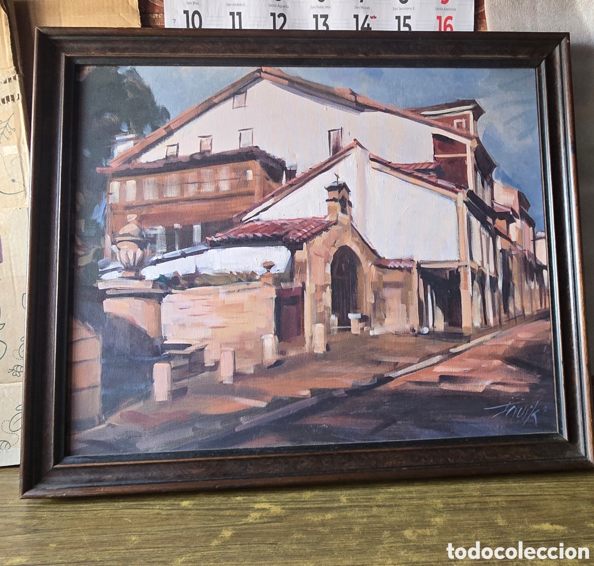 Otros objetos de arte: Cuadro de la capilla de Rivero - Foto 3