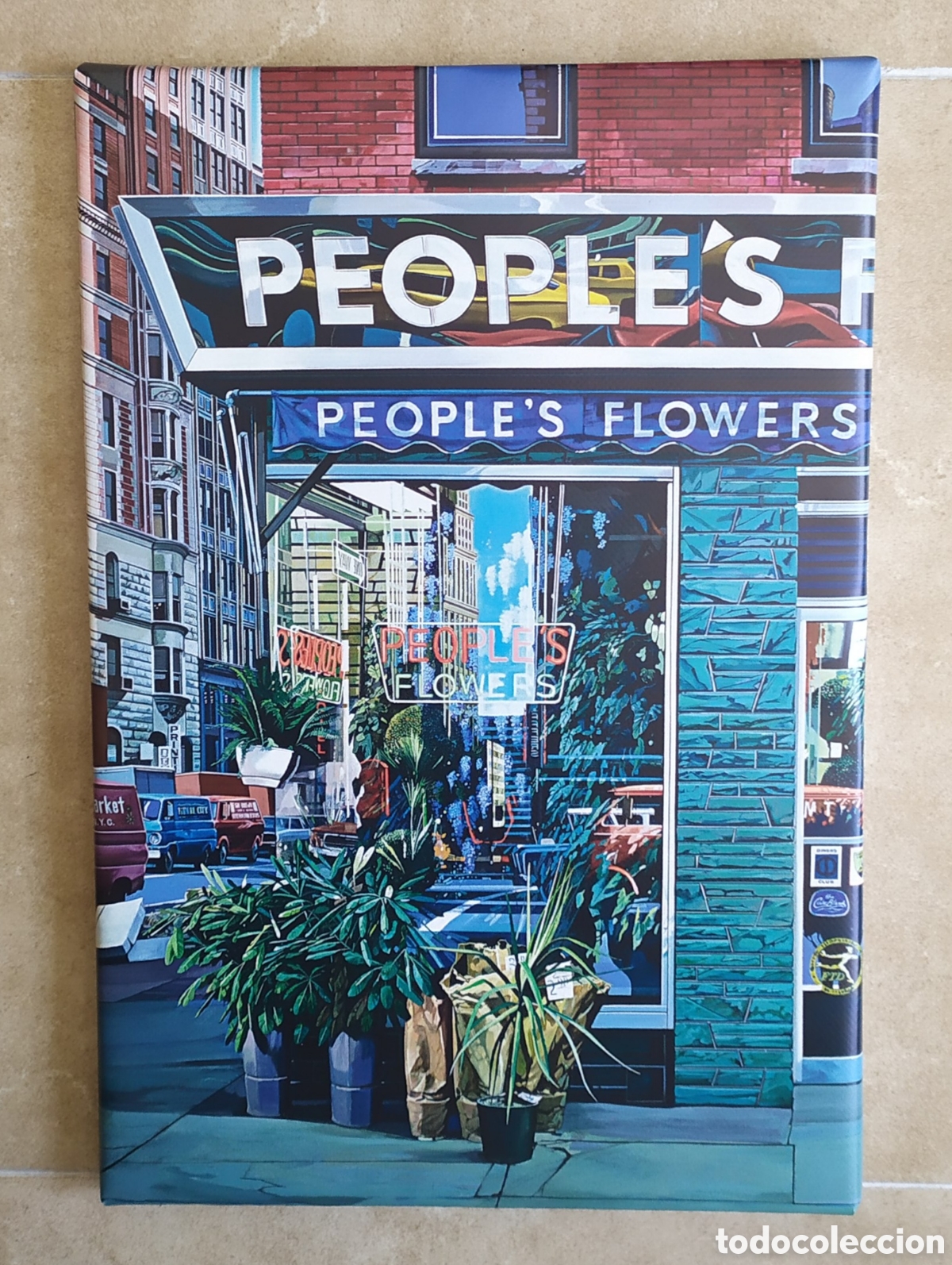 Otros objetos de arte: Cuadro replica PEOPLES FLOWERS Richard Estes - Foto 1
