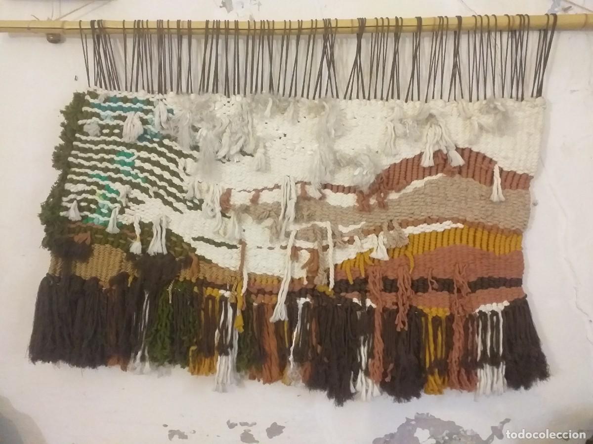 Otros objetos de arte: Tapiz textil del &uacute;ltimo tercio del siglo XX. - Foto 1