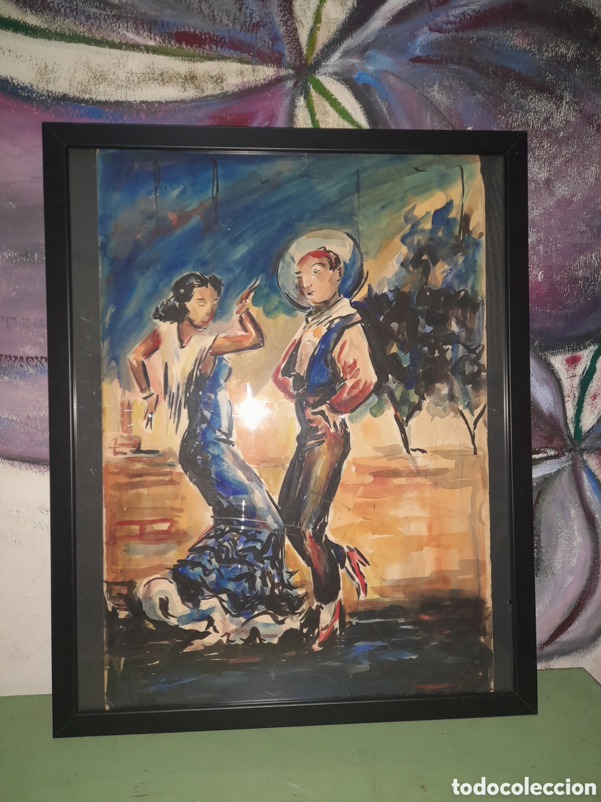 Otros objetos de arte: Cuadro con su Marco, no tiene autor - Foto 1