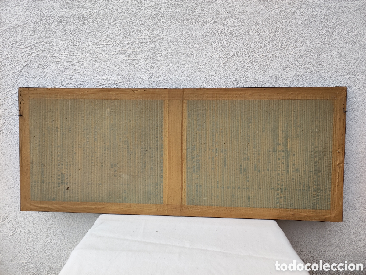 Otros objetos de arte: Paisaje oriental firmado - Foto 6