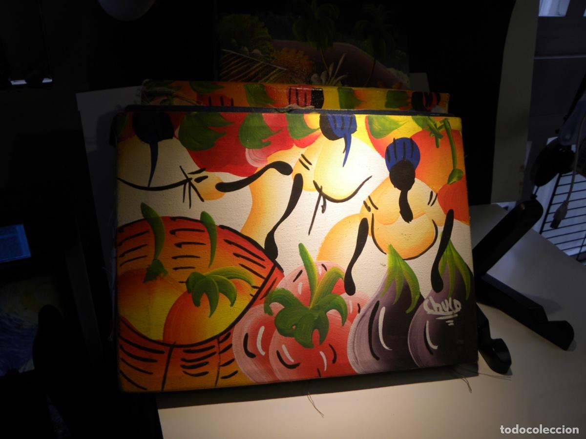 Otros objetos de arte: CUADRO 20X18 CMS ARTE AFRICANO - Foto 1