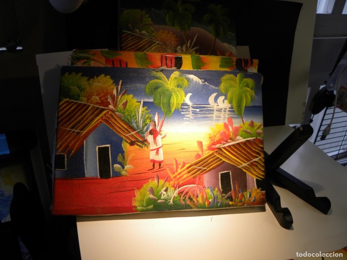 Otros objetos de arte: CUADRO 20X18 CMS ARTE AFRICANO - Foto 1