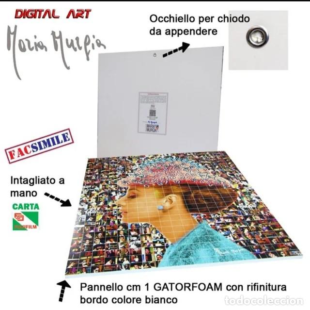 Otros objetos de arte: Cuadro Marilyn Pop Art Firmado - Foto 8