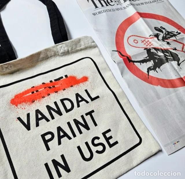 Otros objetos de arte: Banksy Cut and Run pack original - Foto 4