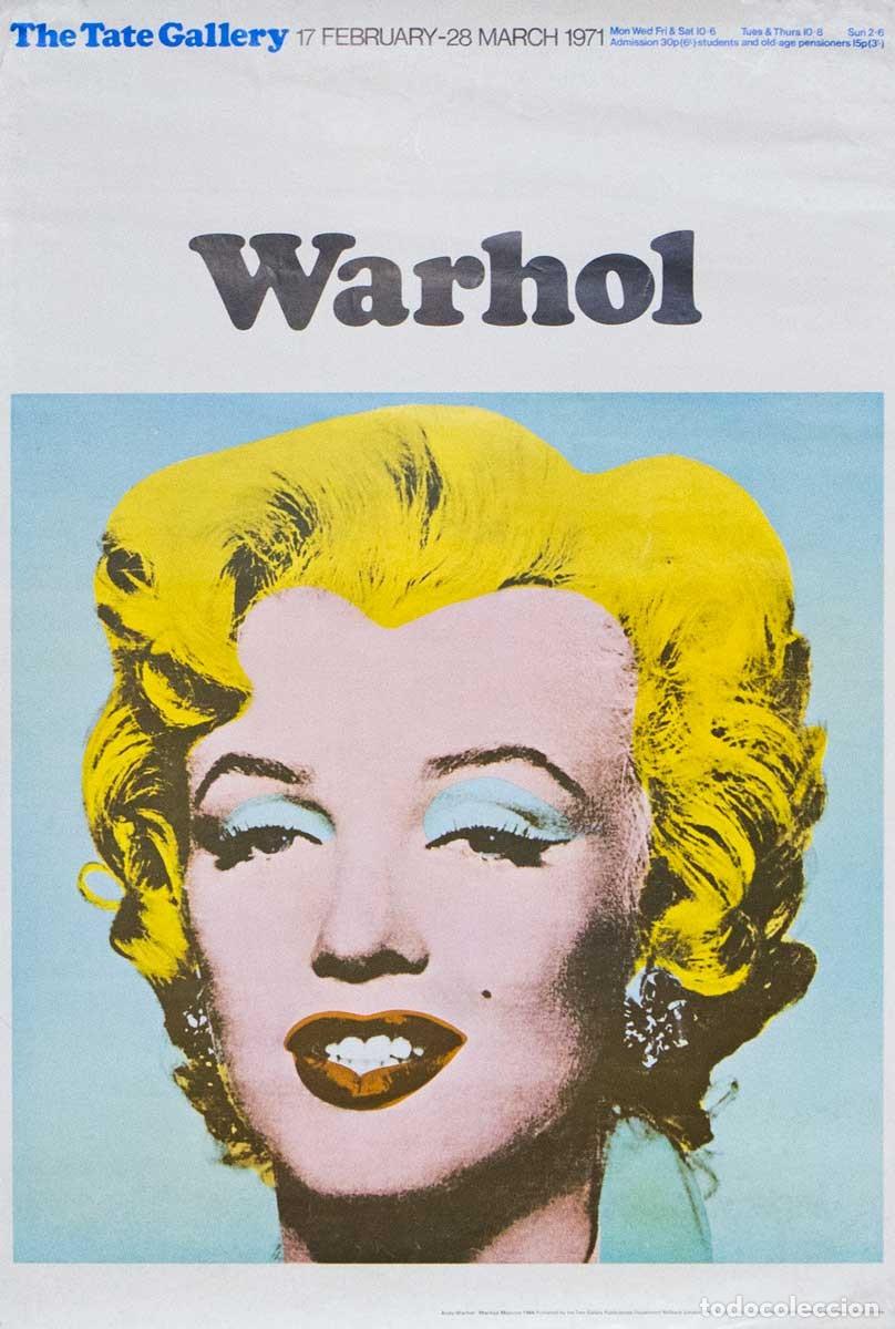 Otros objetos de arte: MARILYN MONROE. 1971. OFFSET LITOGR&Aacute;FICO. 76 x 51 cm. ANDY WARHOL - Foto 1