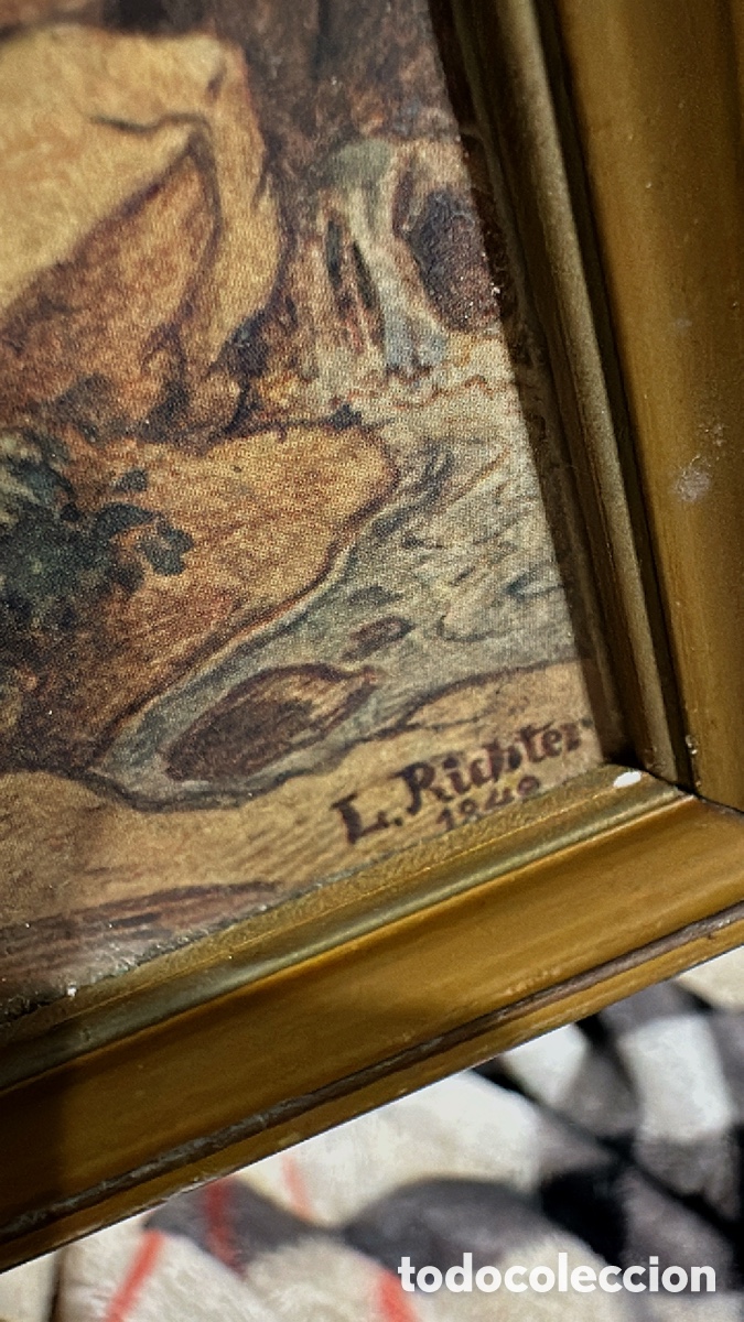 Otros objetos de arte: Genoveva Adrian Ludwig Richter - Foto 3