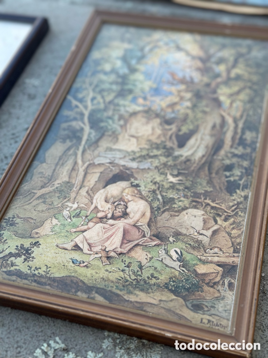 Otros objetos de arte: Genoveva Adrian Ludwig Richter - Foto 4