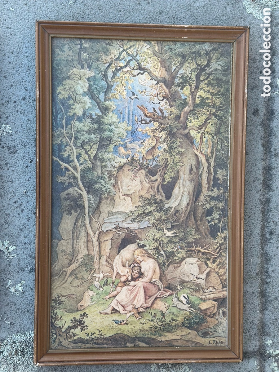 Otros objetos de arte: Genoveva Adrian Ludwig Richter - Foto 5