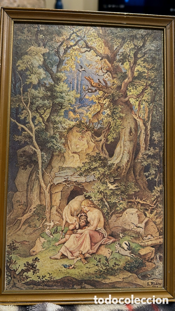 Otros objetos de arte: Genoveva Adrian Ludwig Richter - Foto 1