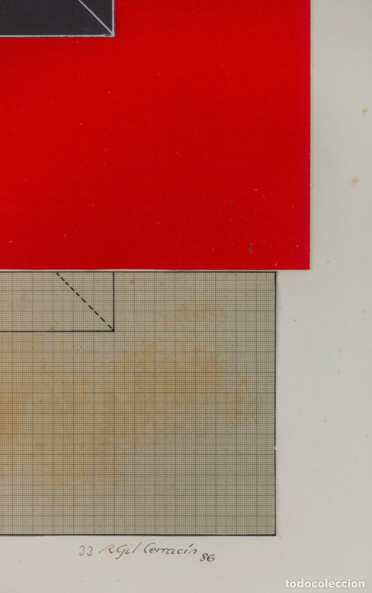 Otros objetos de arte: COLLAGE RAFAEL GIL CERRAC&Iacute;N (Madrid, 1943) - Foto 4