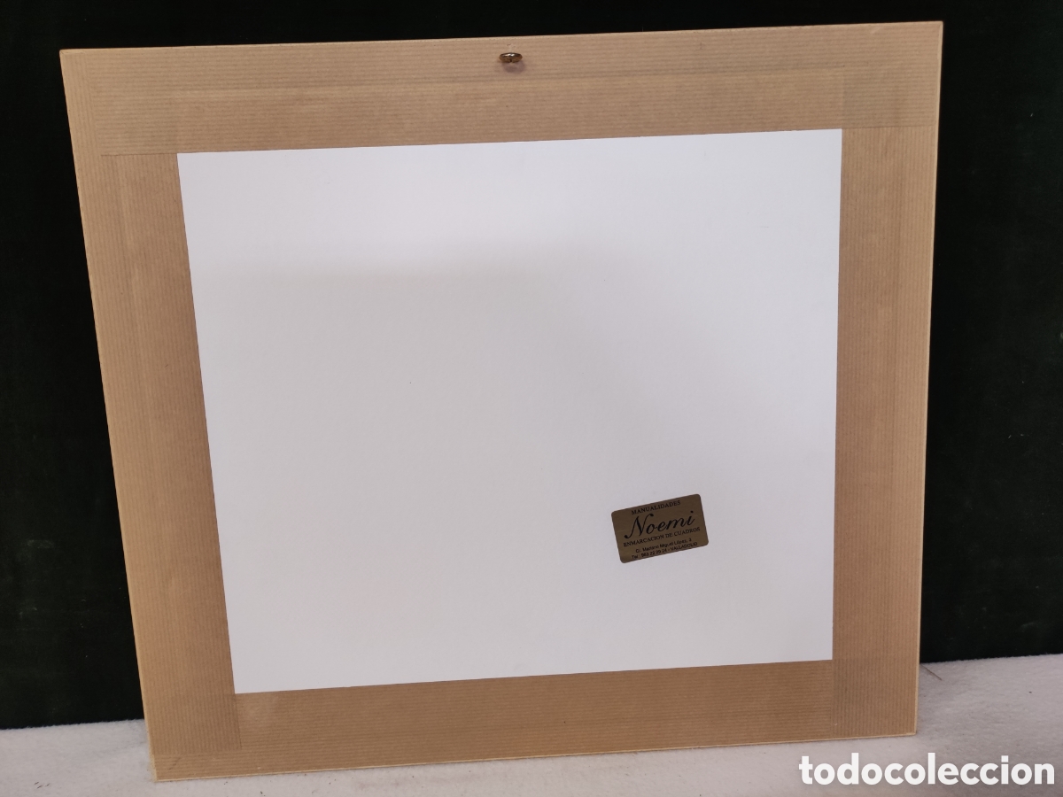 Otros objetos de arte: Cuadro firmado l L&oacute;pez - Foto 5