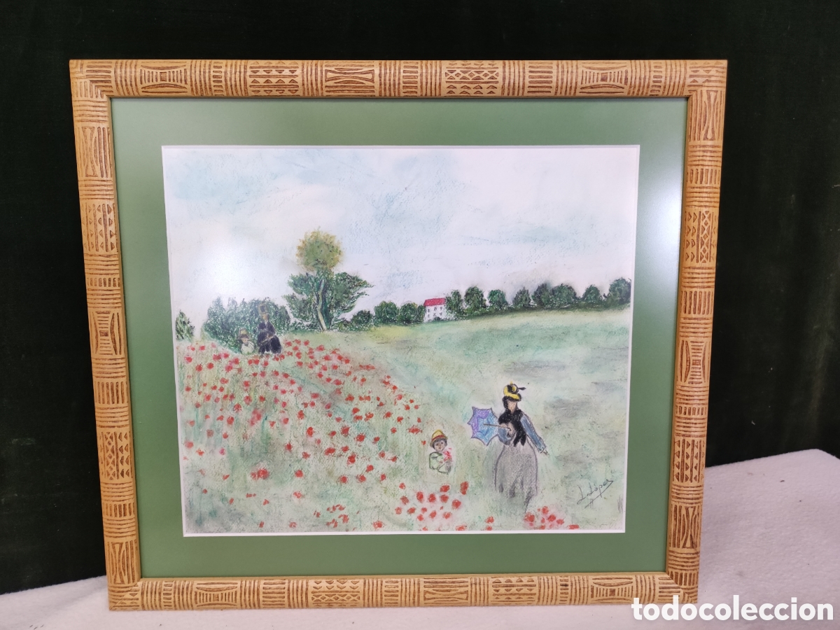 Otros objetos de arte: Cuadro firmado l L&oacute;pez - Foto 1