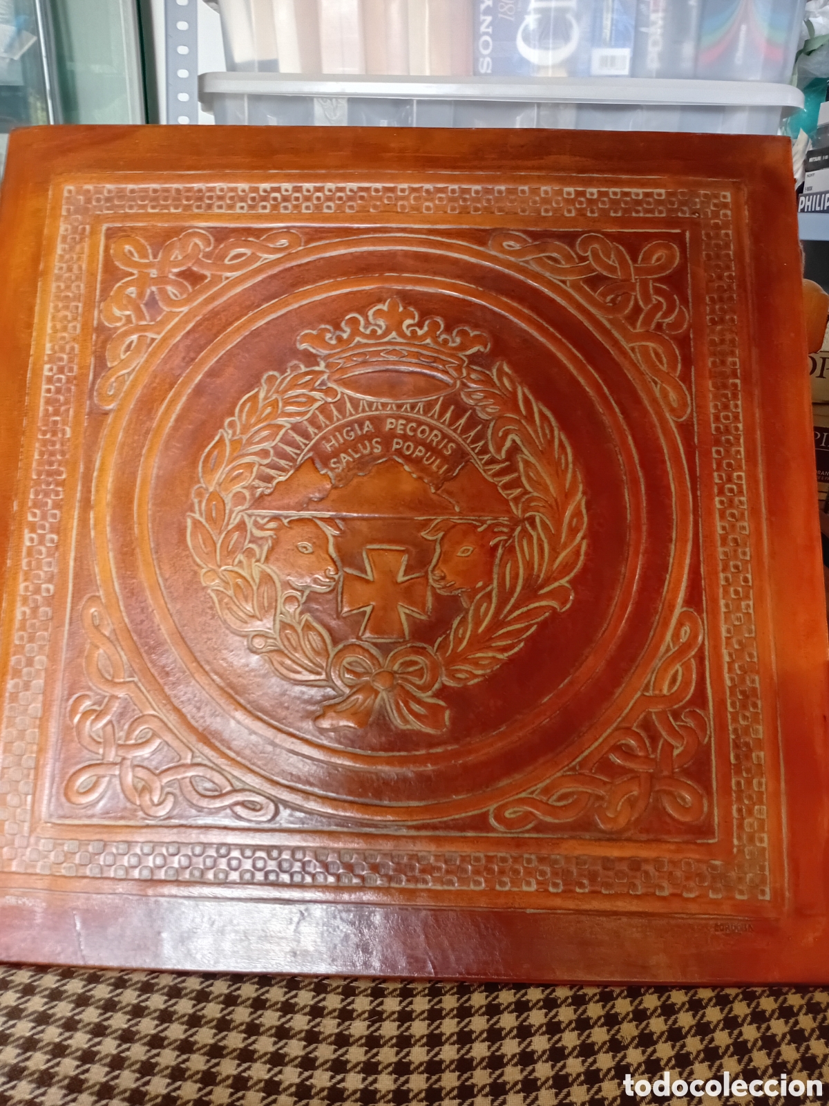 Otros objetos de arte: CORDOBAN ESCUDO DE VETERINARIA - Foto 2