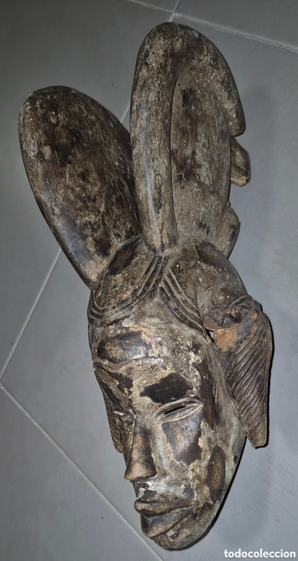 Otros objetos de arte: MAGNIFICAS M&Aacute;SCARAS AFRICANAS - Foto 4