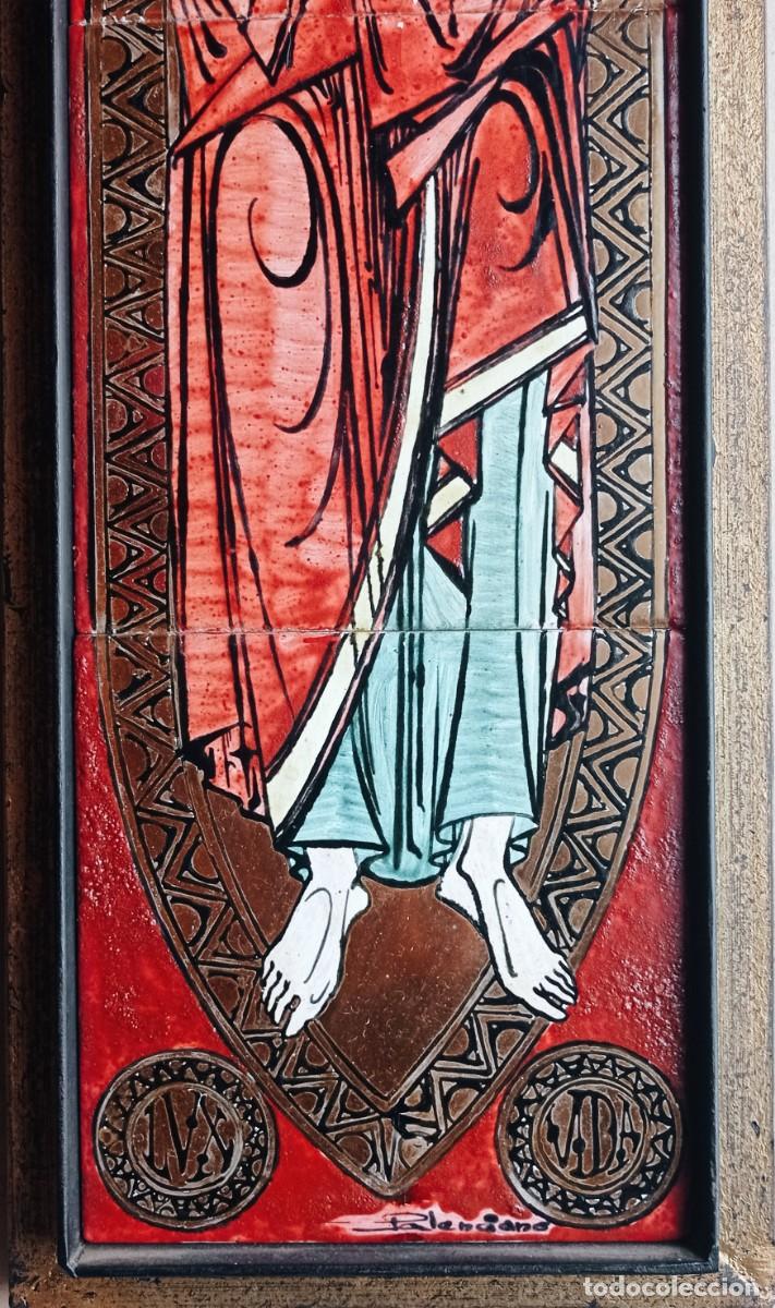 Otros objetos de arte: Cuadro cer&aacute;micos de Palenciano Cristo - Foto 3