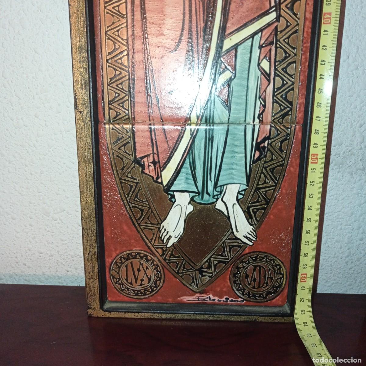 Otros objetos de arte: Cuadro cer&aacute;micos de Palenciano Cristo - Foto 4