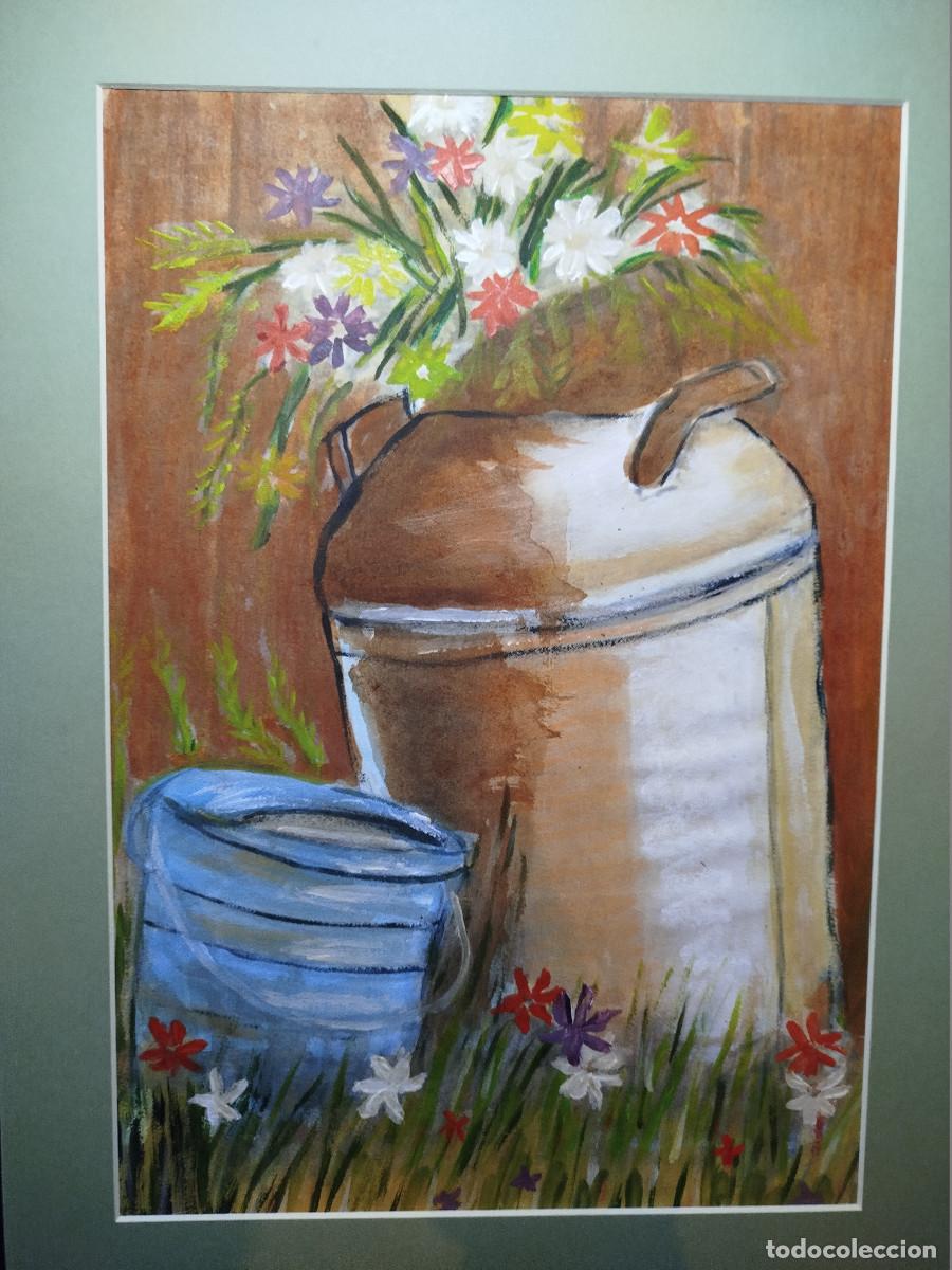 Otros objetos de arte: Lamina original al pastel Dina3 - Foto 1