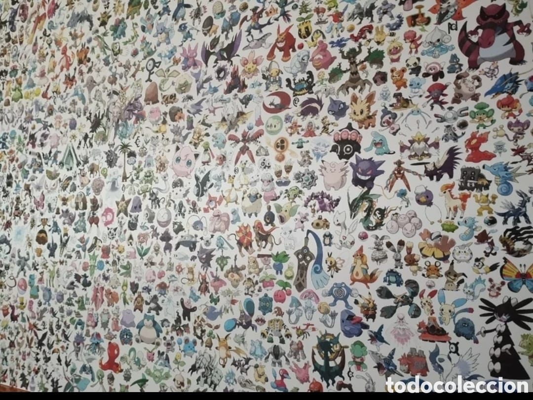 Otros objetos de arte: P&oacute;ster de Pok&eacute;mon 7GEN - Foto 2