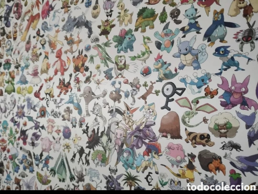 Otros objetos de arte: P&oacute;ster de Pok&eacute;mon 7GEN - Foto 3