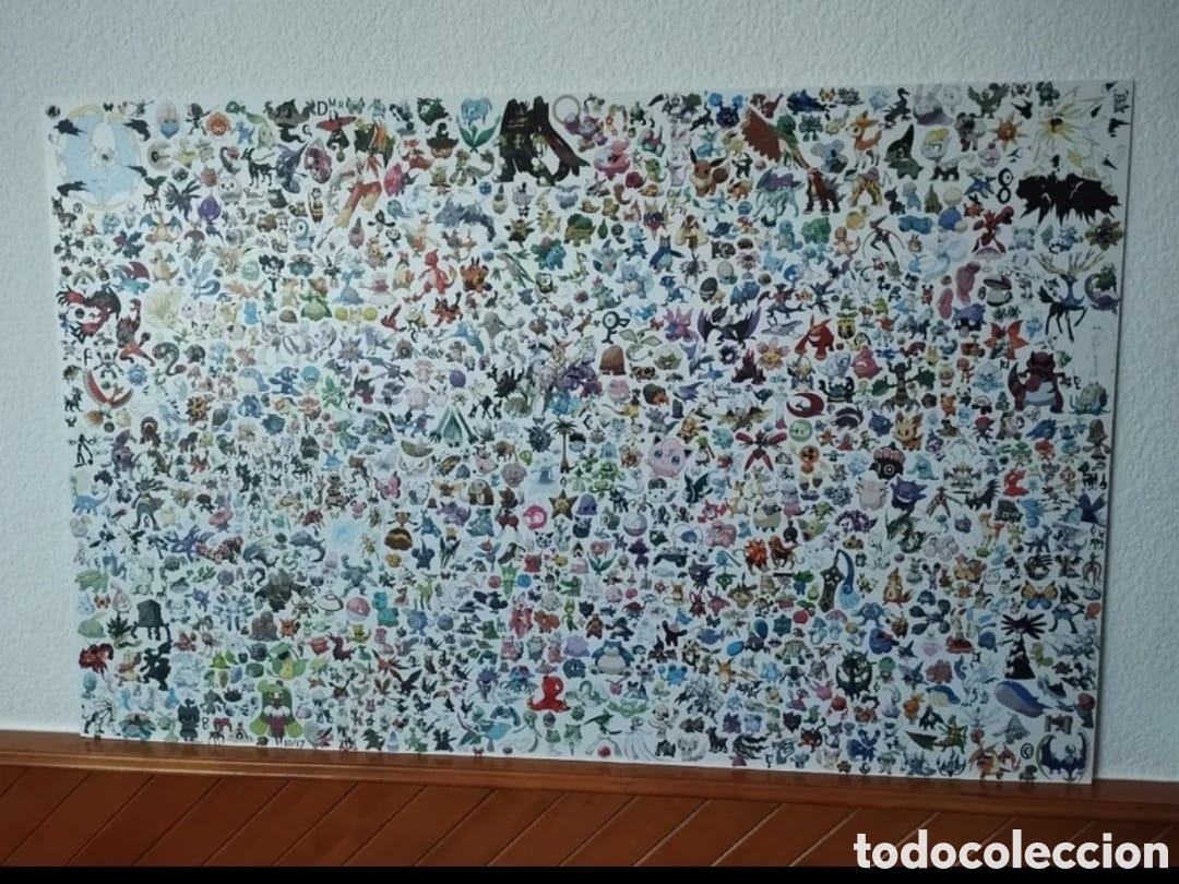 Otros objetos de arte: P&oacute;ster de Pok&eacute;mon 7GEN - Foto 1