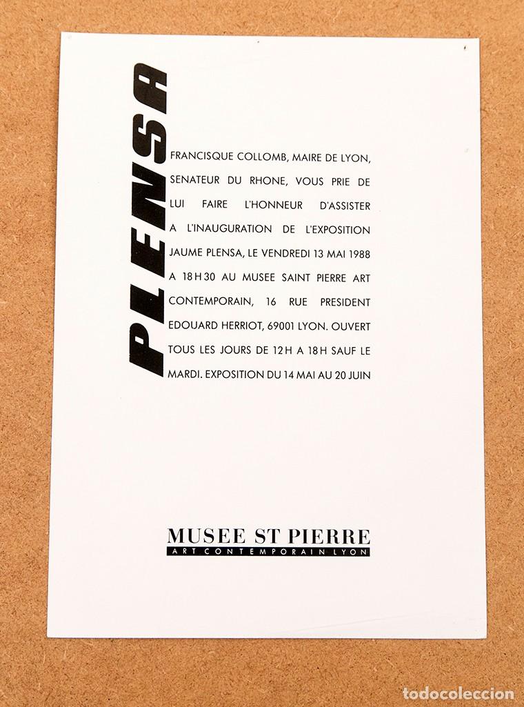 Otros objetos de arte: JAUME PLENSA - MUSEE ST PIERRE - 1988 - Foto 1