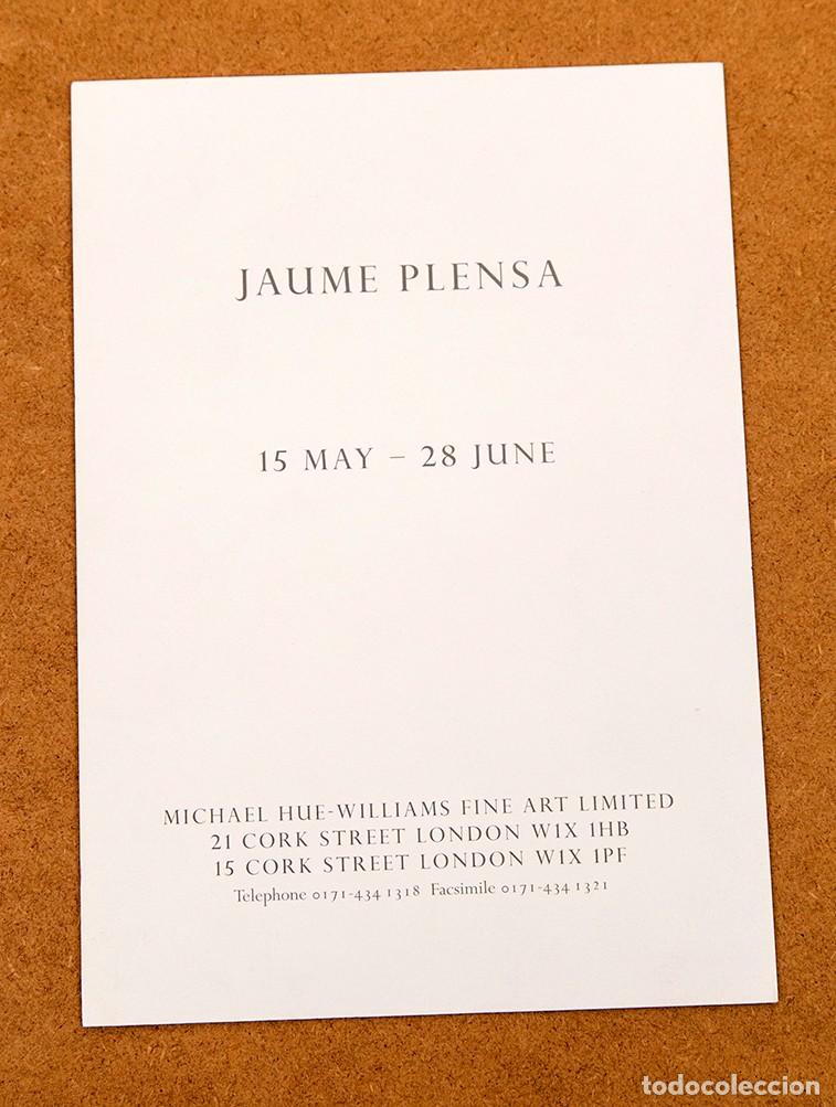 Otros objetos de arte: JAUME PLENSA - MICHAEL HUE-WILLIAMS - 1997 - Foto 2