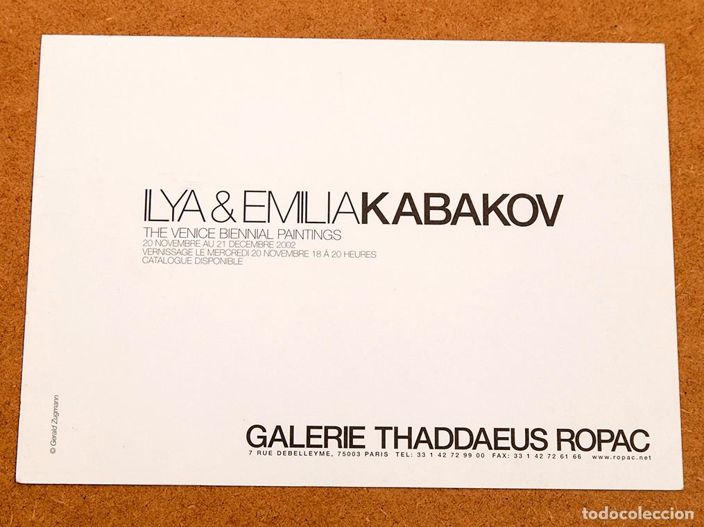 Otros objetos de arte: ILYA KABAKOV - GALERIE THADDAEUS ROPAC - 2002 - Foto 2