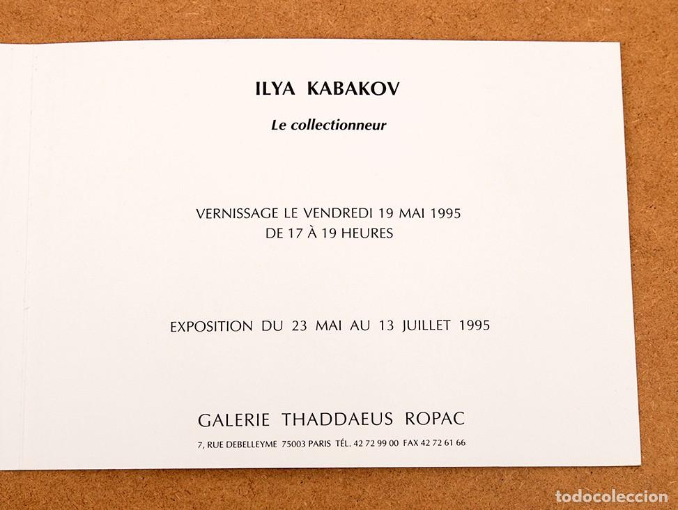 Otros objetos de arte: ILYA KABAKOV - GALERIE THADDAEUS ROPAC - 1995 - Foto 3