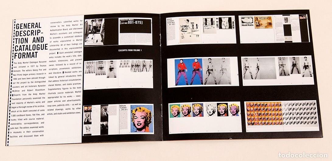 Otros objetos de arte: WARHOL - CATALOGO RAZONADO - PUBLICIDAD DE PHAIDON - Foto 4