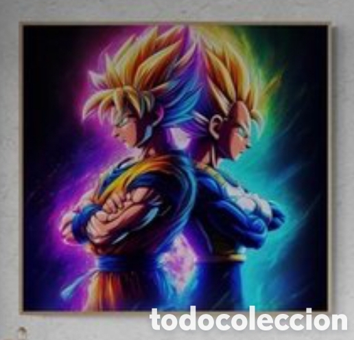 Otros objetos de arte: N 43 GOKU Y VEGETA DRAG&Oacute;N - Foto 2