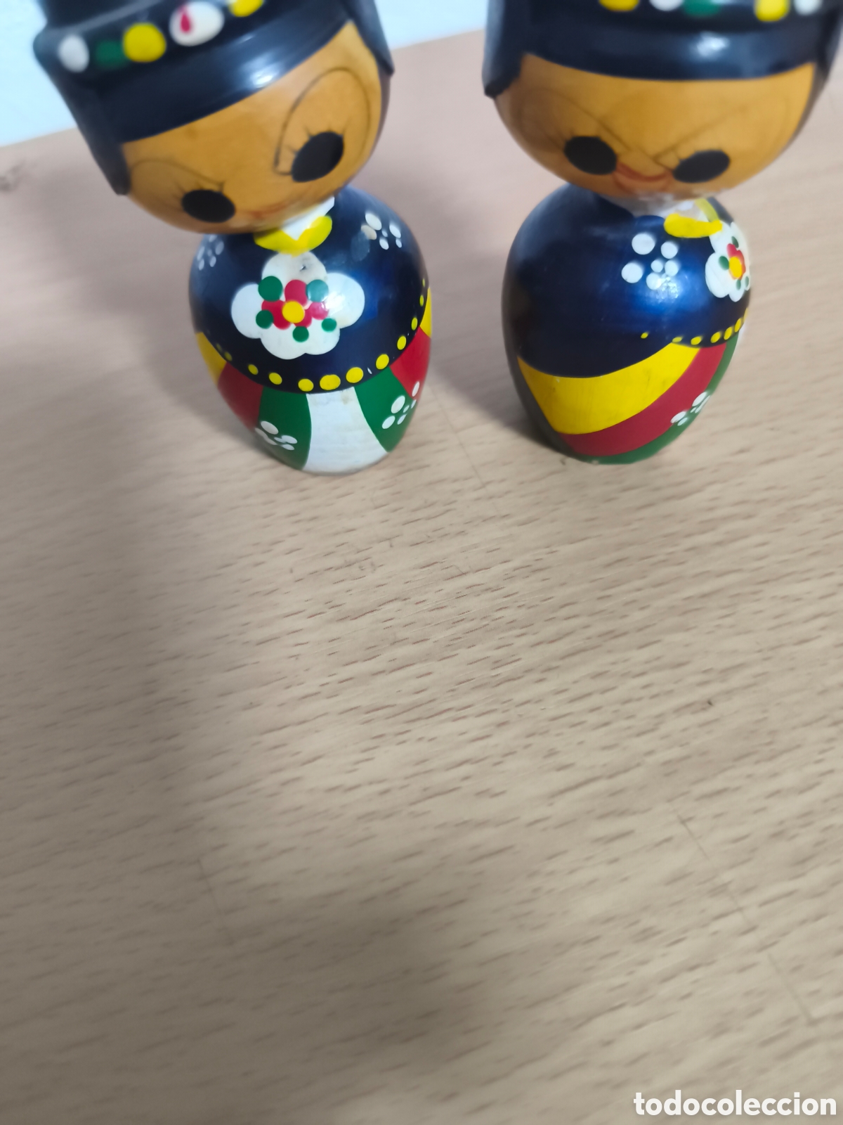 Otros objetos de arte: Par de figuritas japonesas - Foto 3