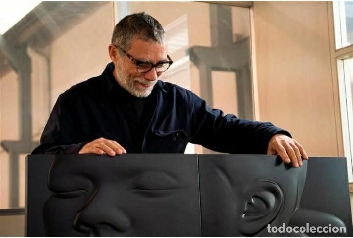 Otros objetos de arte: 105 CMS Jaume plensa escultura 2 partes - Foto 2