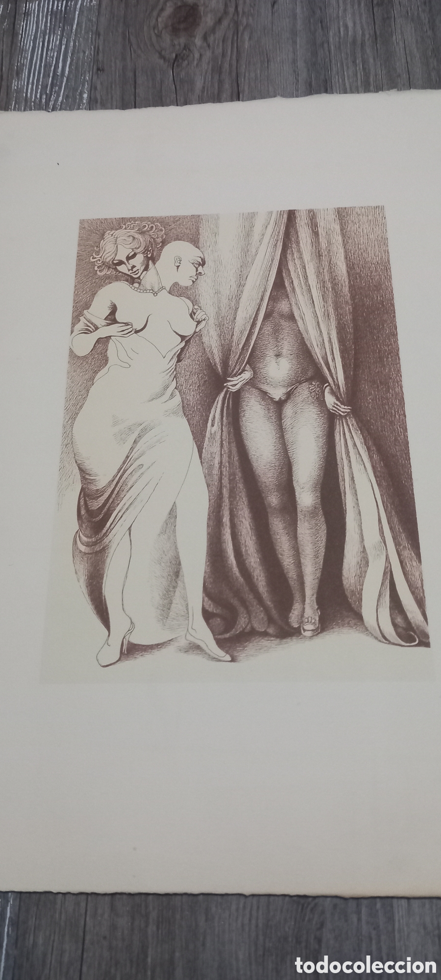 Otros objetos de arte: A IDENTIFICAR, LITOGRAFIA ? - Foto 2