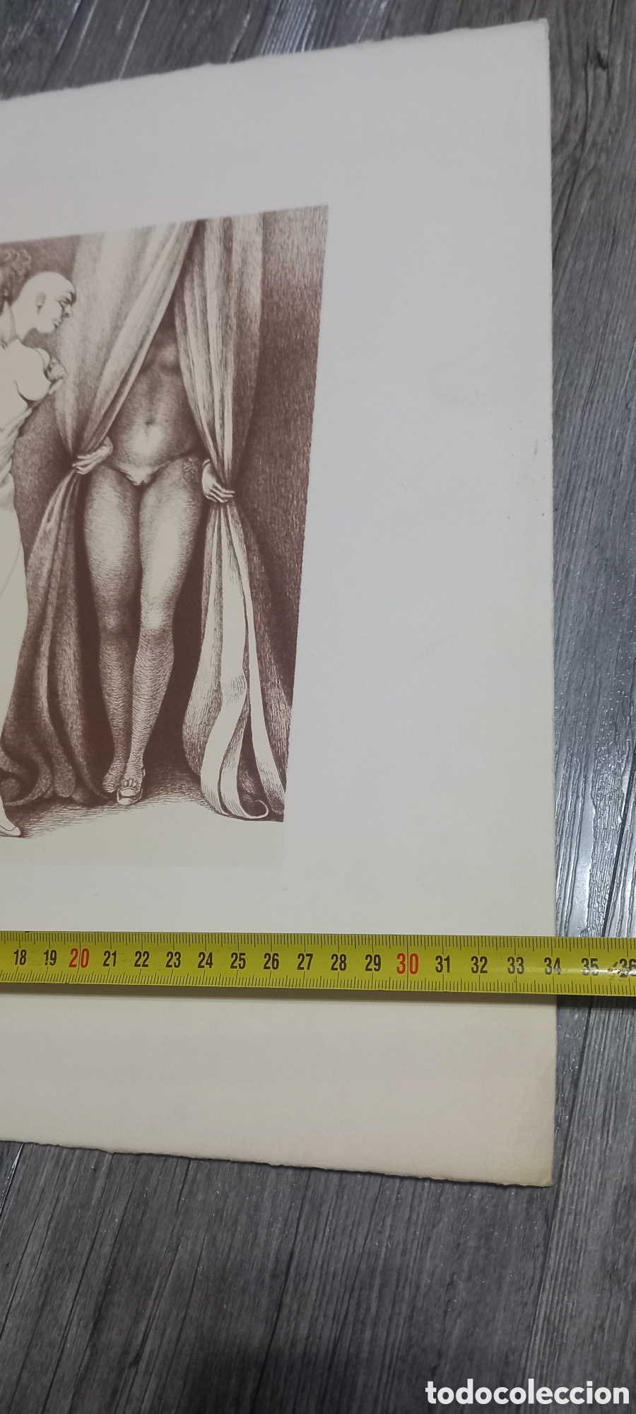 Otros objetos de arte: A IDENTIFICAR, LITOGRAFIA ? - Foto 8