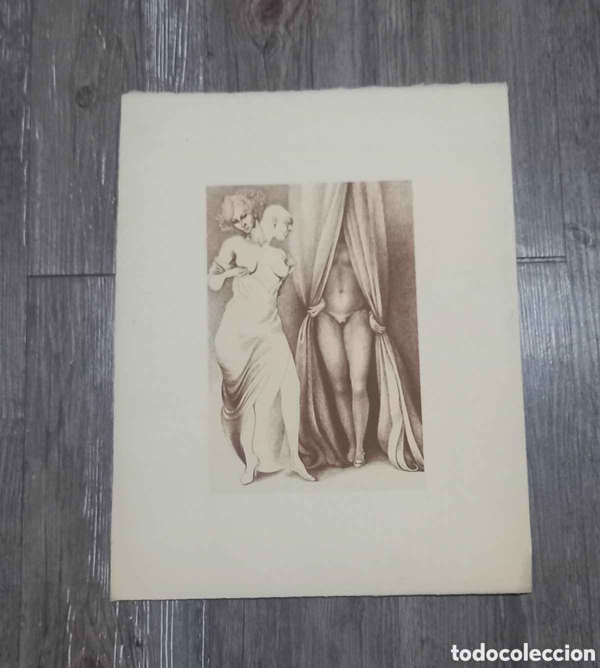 Otros objetos de arte: A IDENTIFICAR, LITOGRAFIA ? - Foto 1